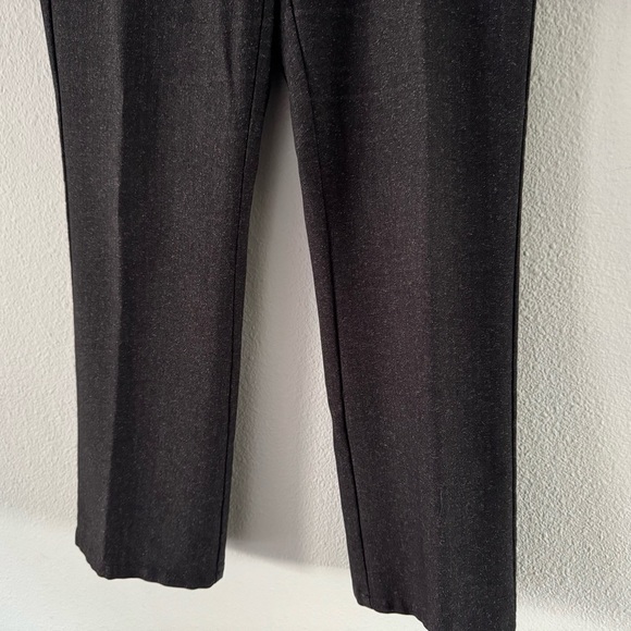 Apostrophe Retro Petite Dark Gray Black Speckled Knit Trousers 6 Petite Womens - Picture 9 of 16